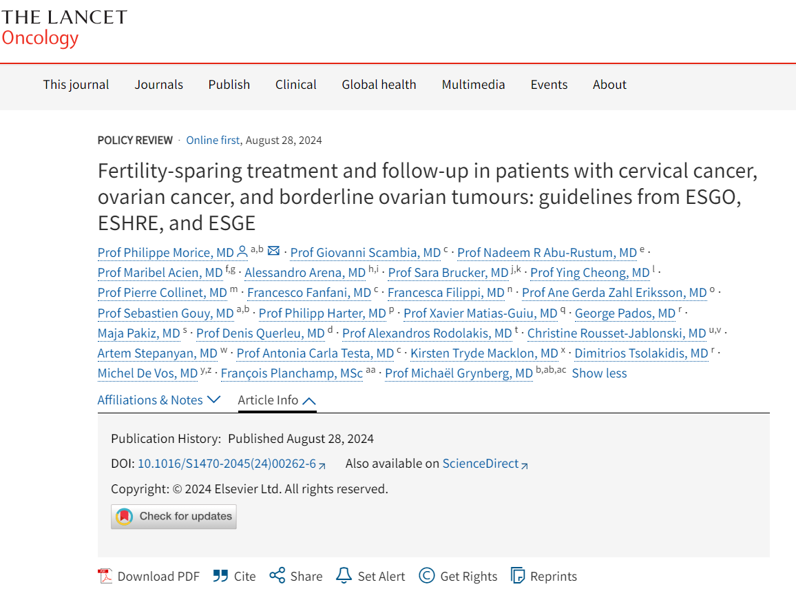 Lancet Oncology_Fertility-sparing treatment GL_větší