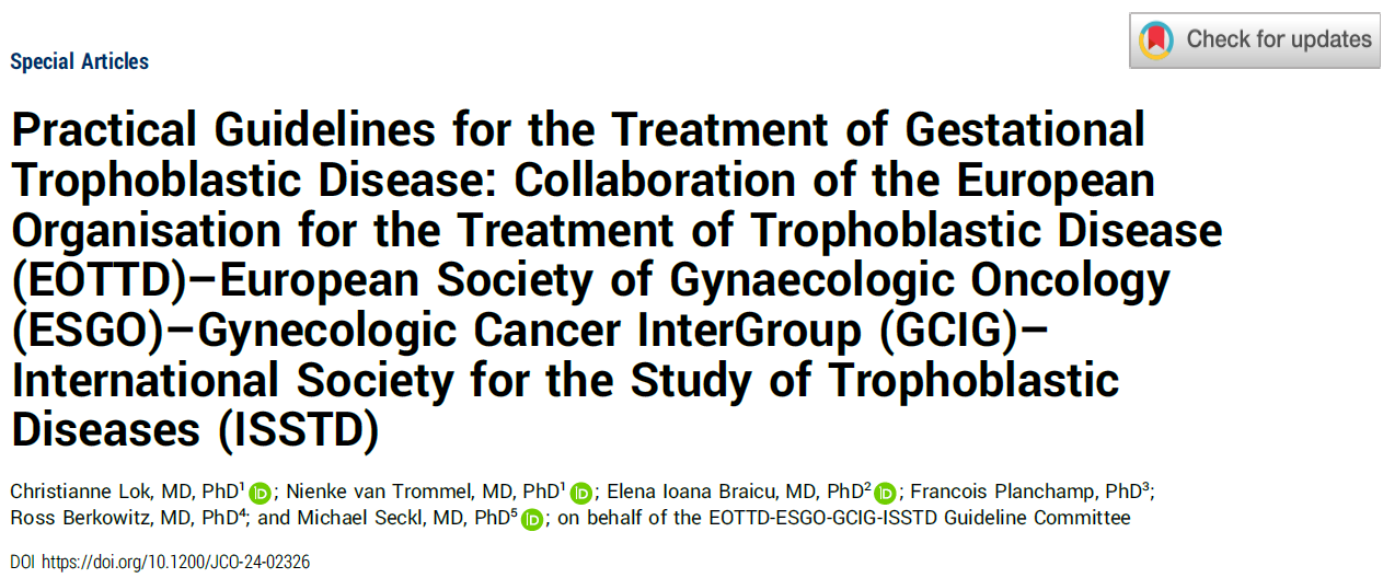 GTD Guidelines article (2025)