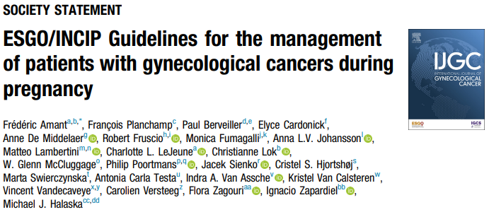 Gyn ca during pregnancy guidelines_IJGC